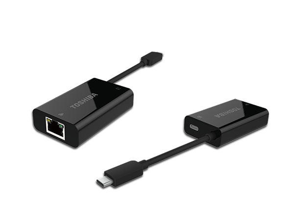 Toshiba USB-C to LAN with Power Delivery (PA5268U-1PRP)